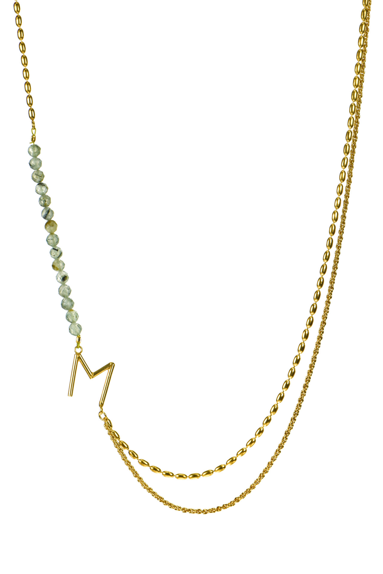 Ketting grote M_prehniet_Au_1